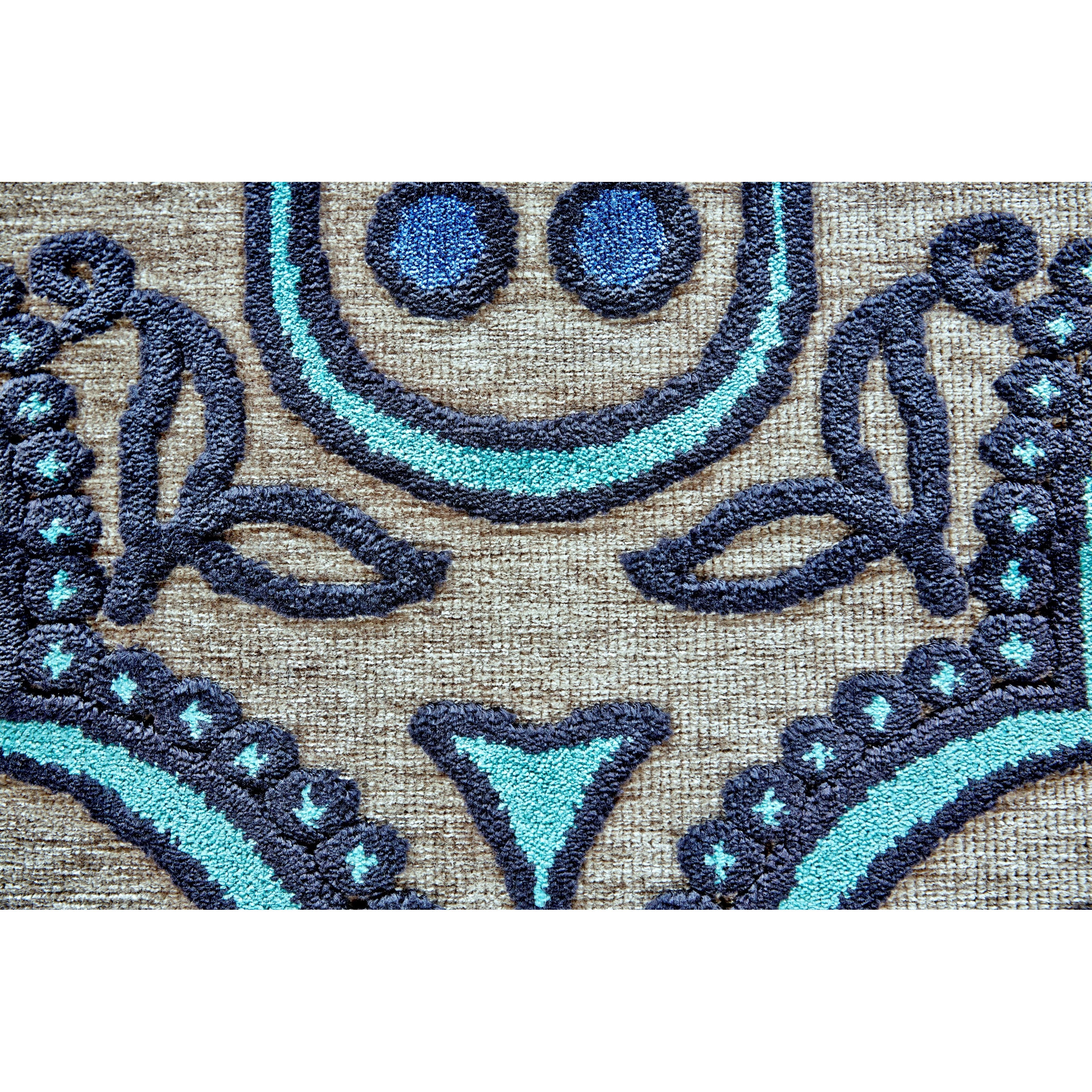 Feizy Rugs Saphir Callo Gray/Charcoal 2'-2